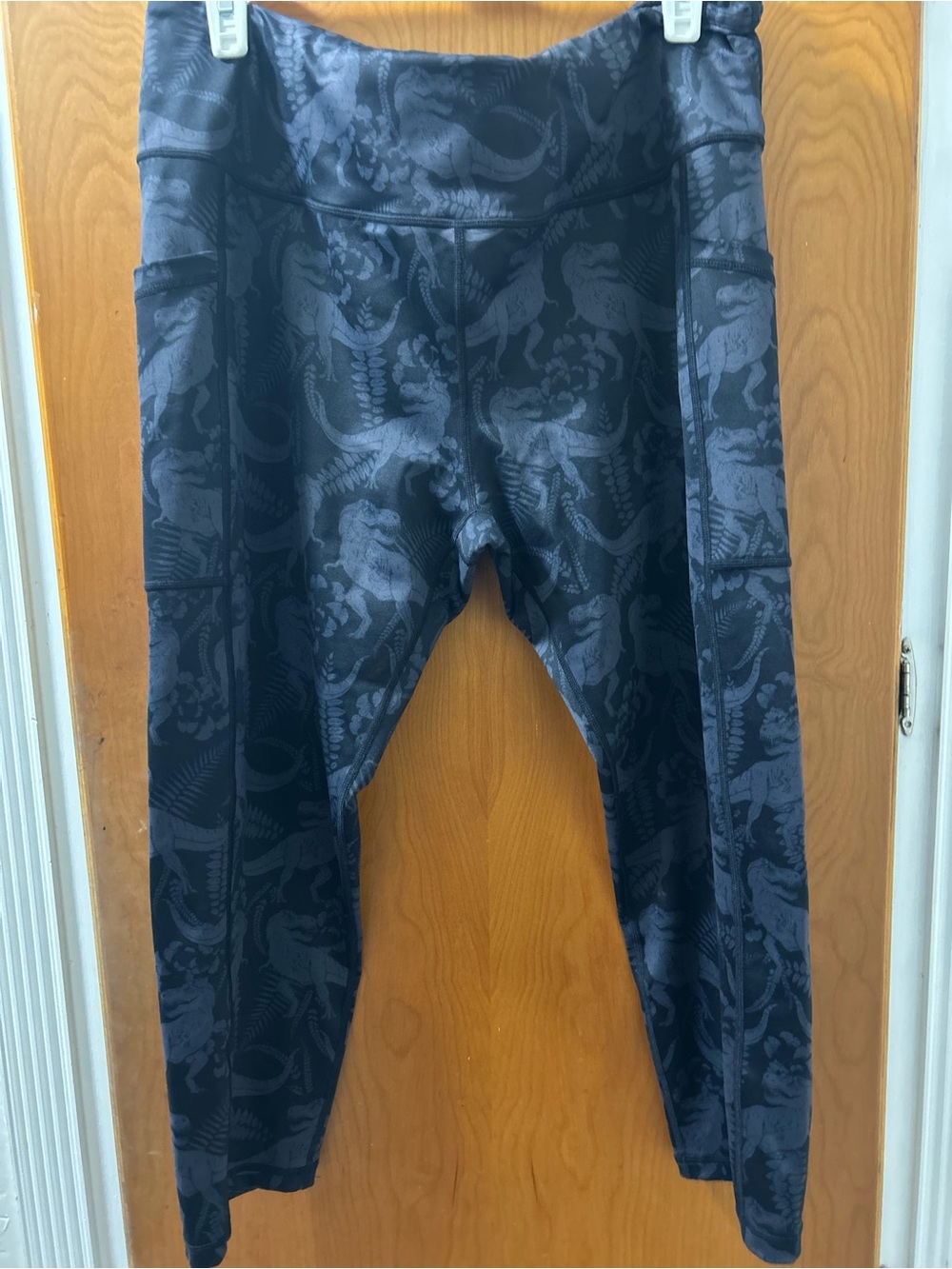 Constantly VariedGear Dinosaur print capris leggings